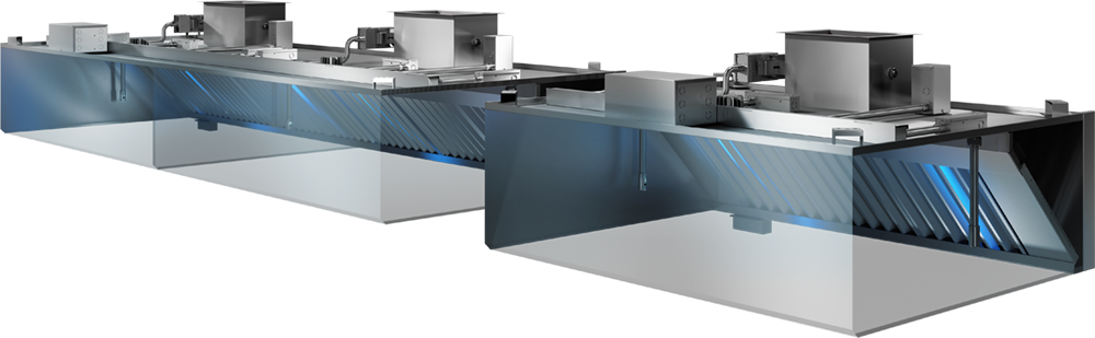 Hottes pour cuisine professionnelle 