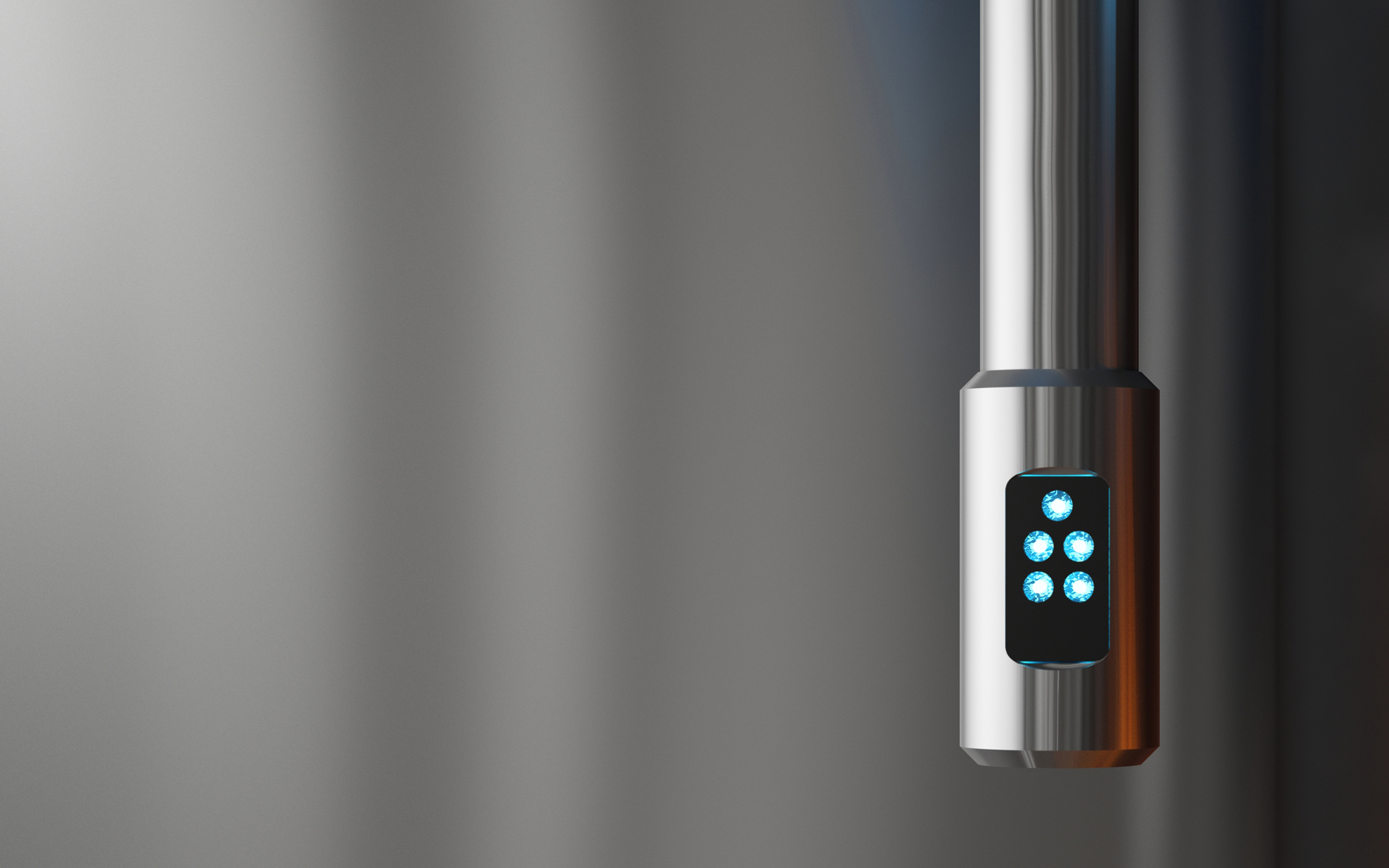 Technologie Iris bleu